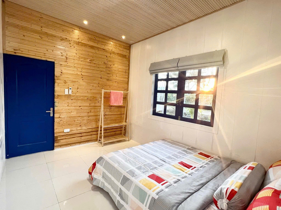 Phòng nghỉ tại homestay Tà Đùng